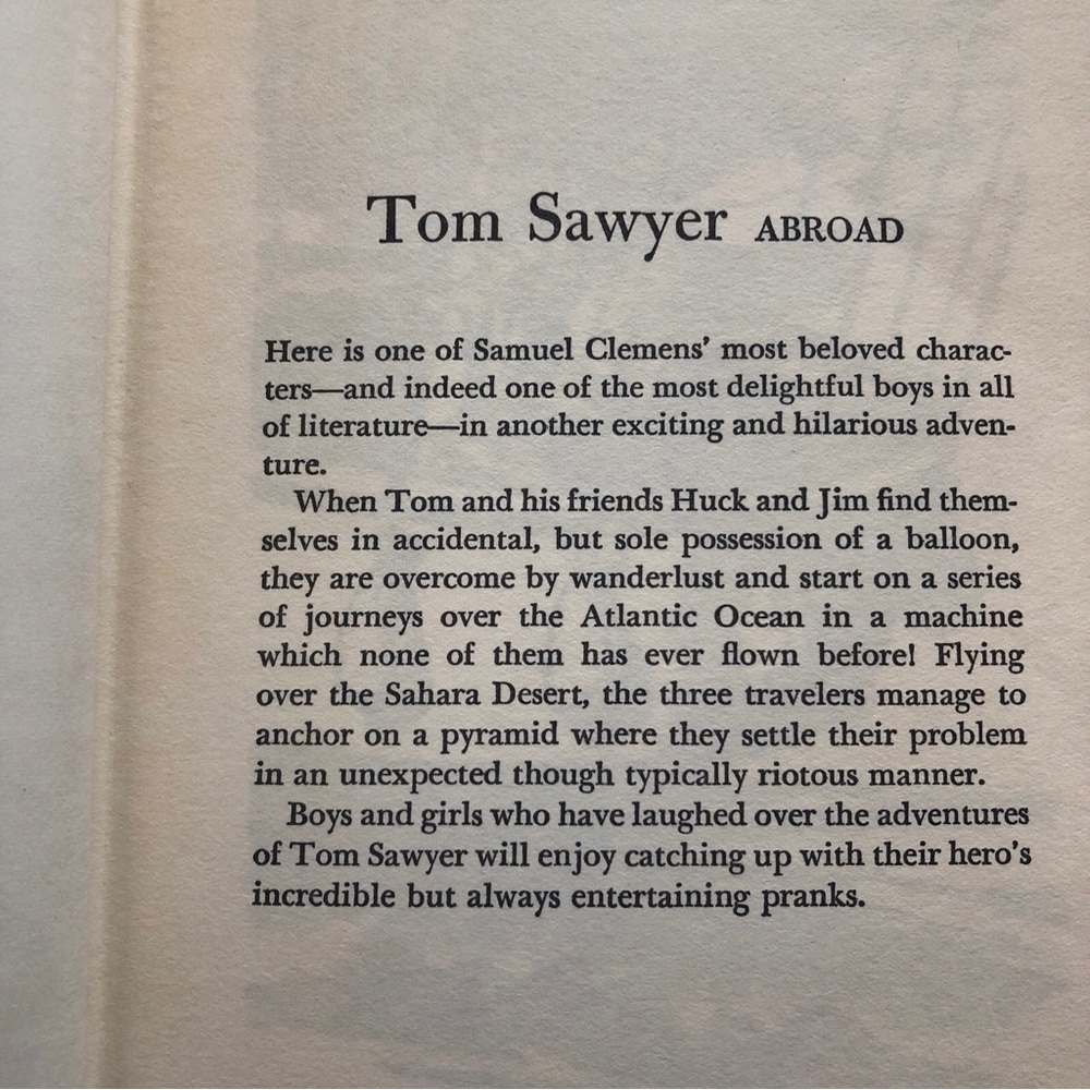 Vintage Companion Library Tom Sawyer Abroad and A Dog of Flanders 1965 - Picture 3 of 14